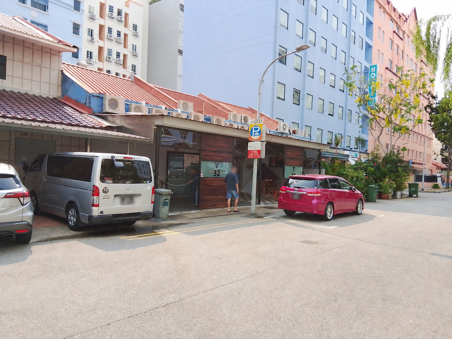 Lorong 20 No.30とNo.32の外観