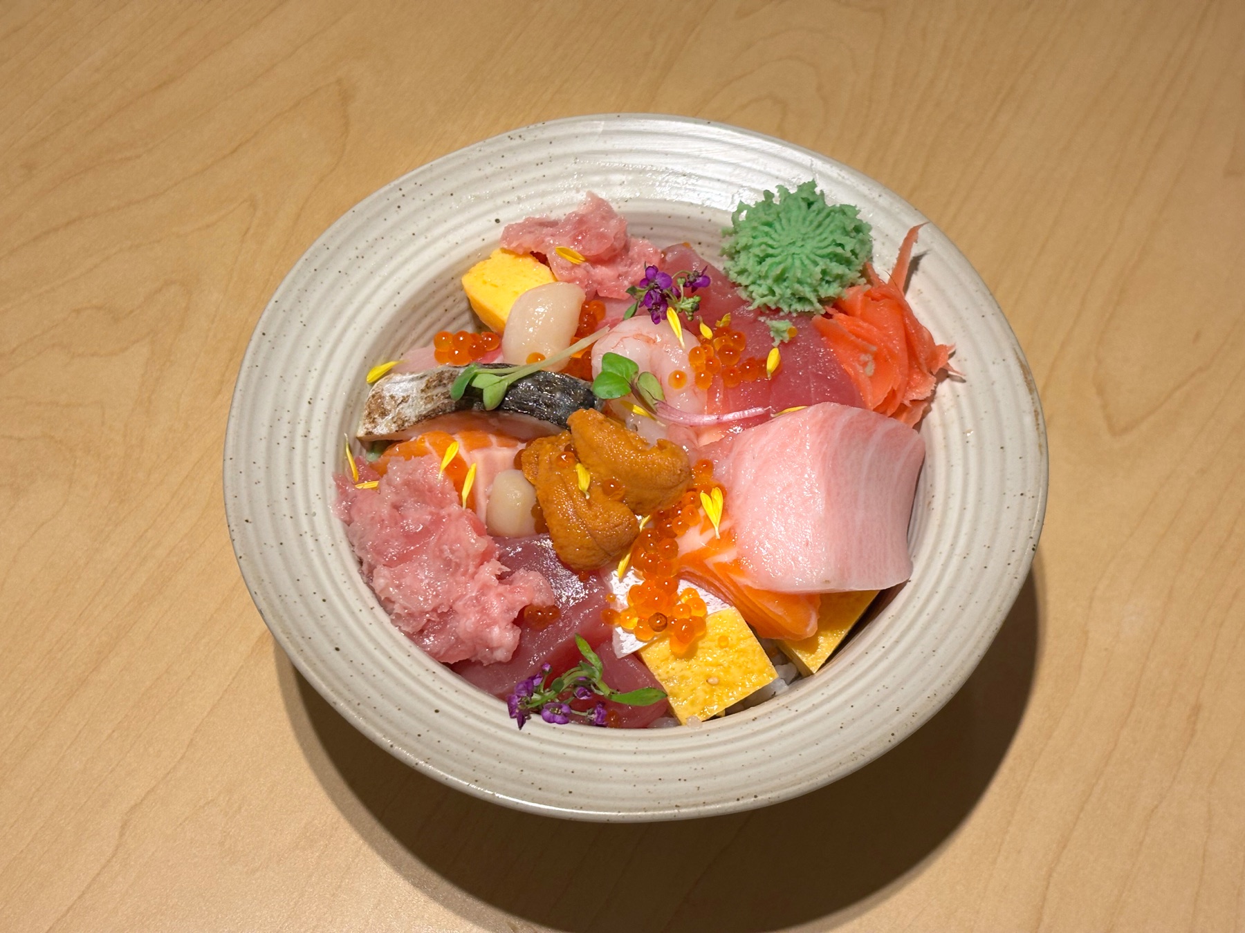 彩りちらし丼 S$19.90++
